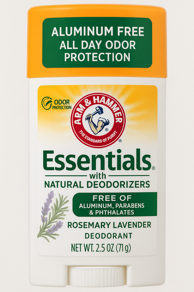 Arm & Hammer Essentials Natural Deodorant – Rosemary Lavender (2.5 oz)