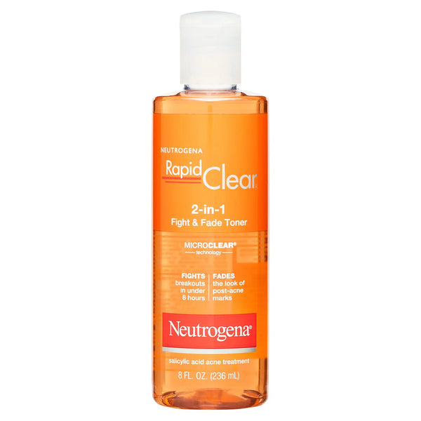 Neutrogena Rapid Clear 2-in-1 Fight & Fade Toner 8 FL. OZ. (236mL)